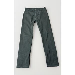 Levis 510 Jeans Mens 33x30 Premium Skinny Fit Black Slim Straight Leg